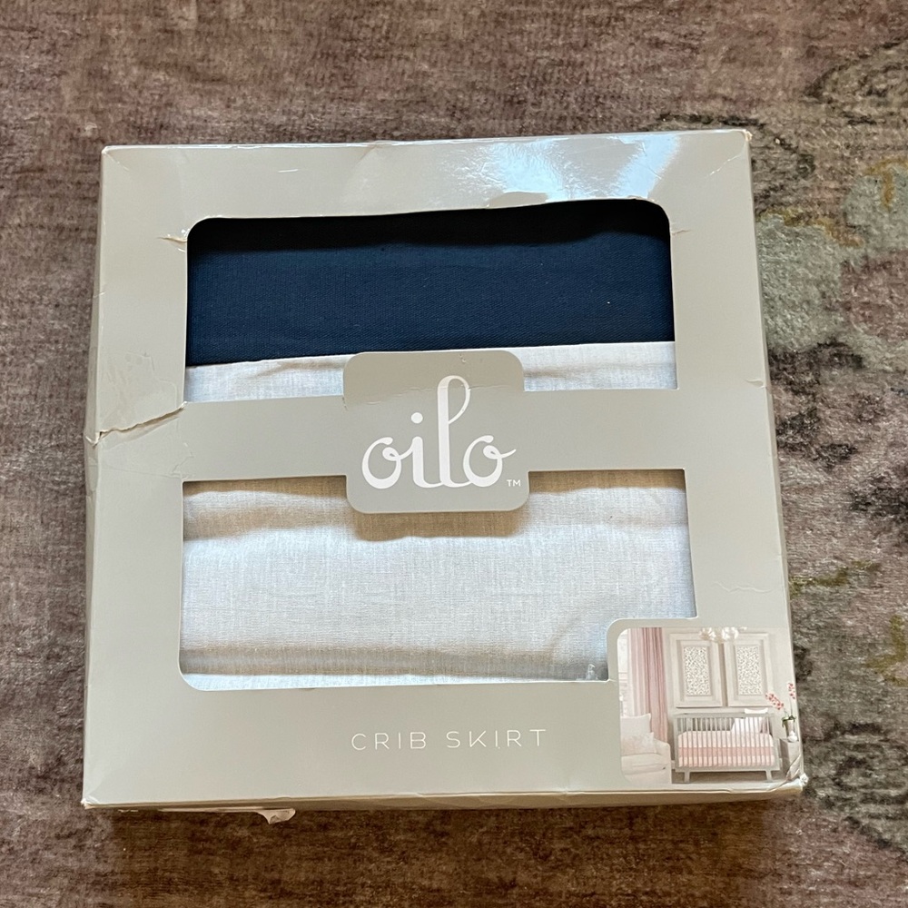 Oilo Crib skirt (2 pack)